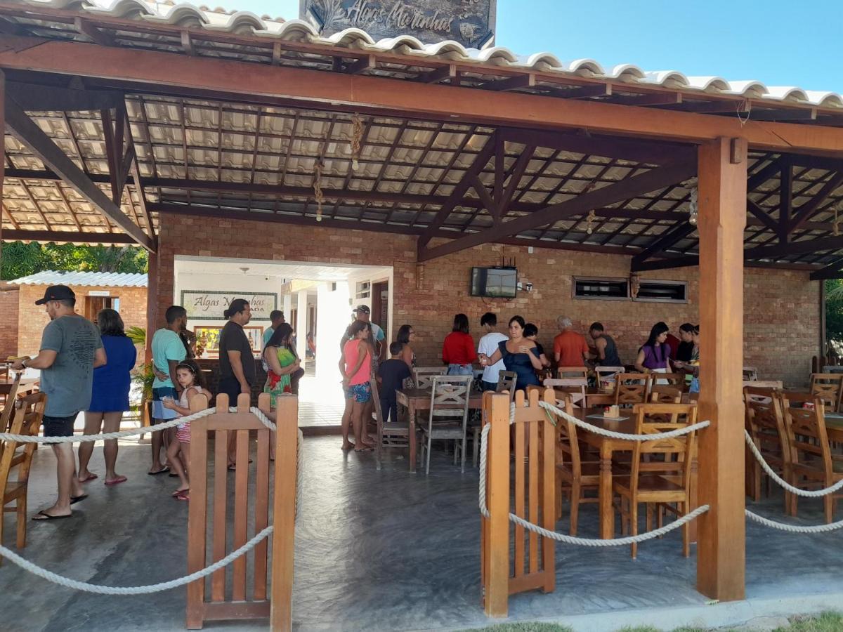 Algas Marinhas Restaurante E Pousada Jandaira Dış mekan fotoğraf
