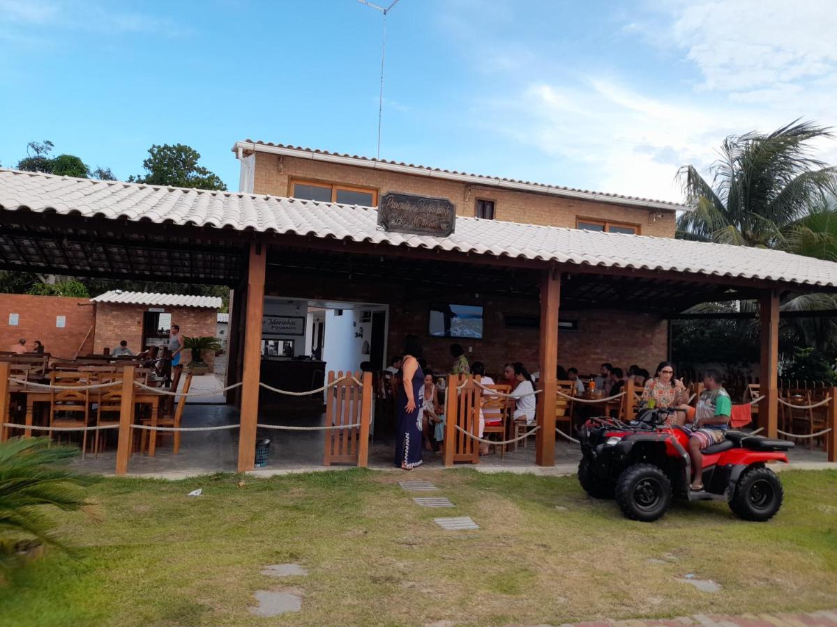 Algas Marinhas Restaurante E Pousada Jandaira Dış mekan fotoğraf